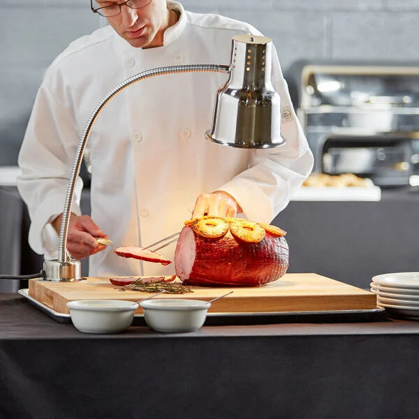 Carving Board with Heat Lamp
