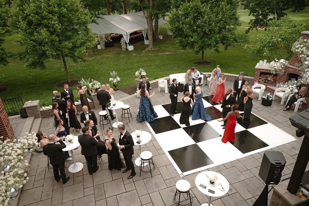 Dance Floor - Black & White