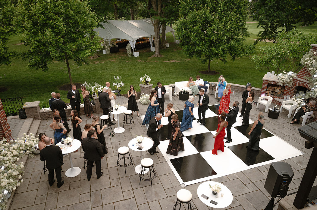 Dance Floor - Black & White